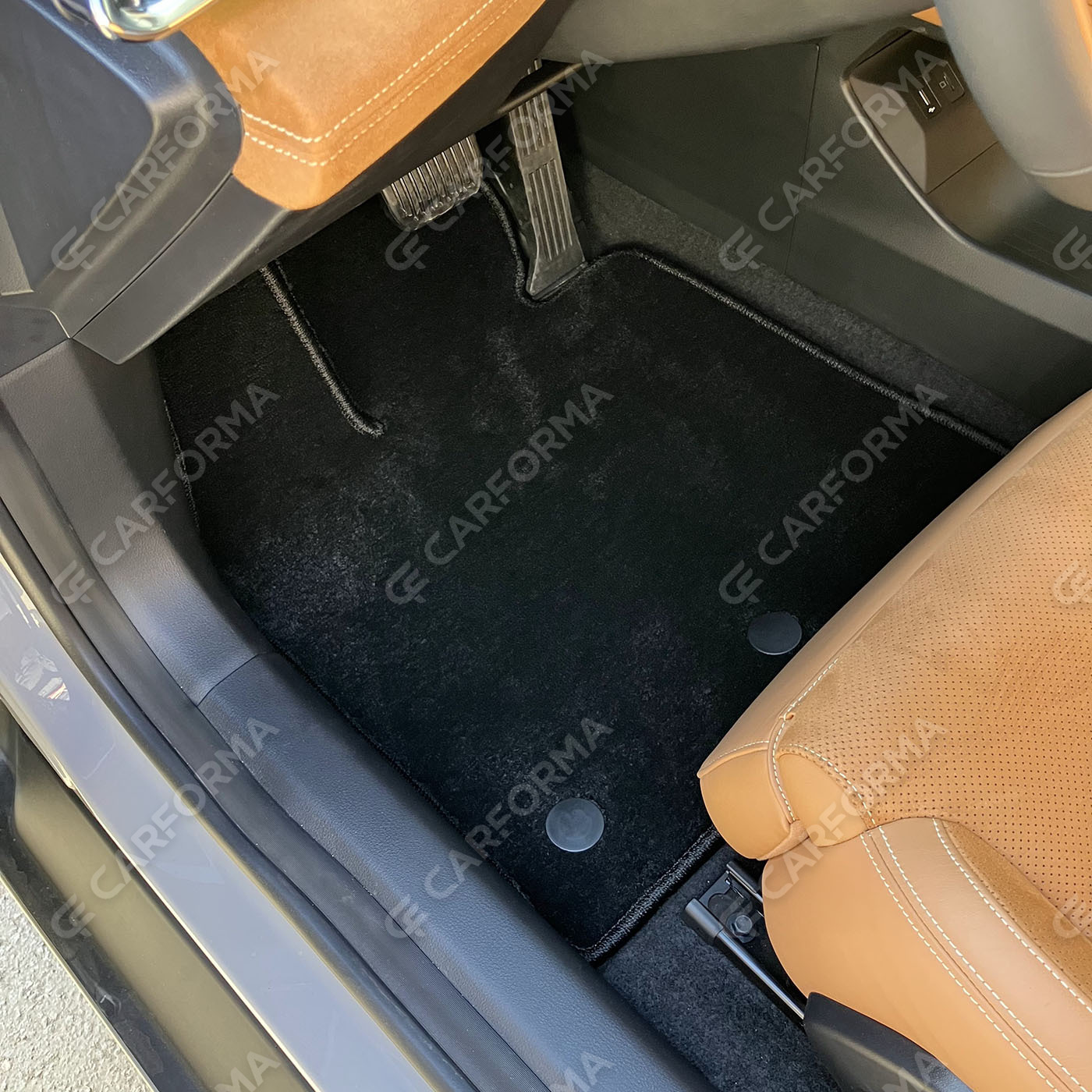 Ворсовые коврики на Mazda EZ-6 2024&nbsp;-&nbsp;2026 в Ульяновске