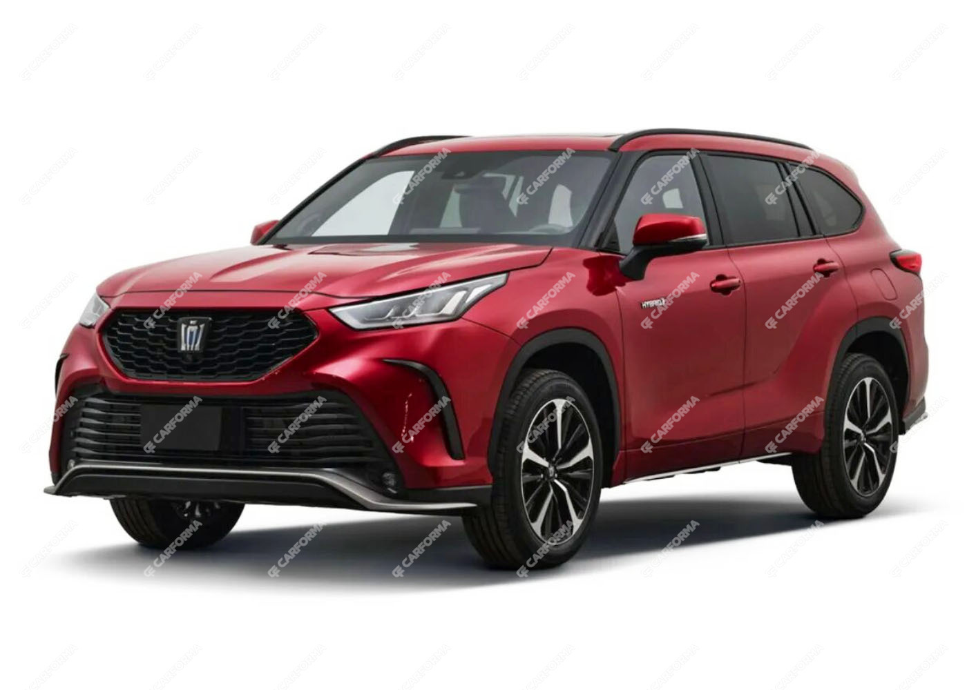 Ворсовые коврики на Toyota Crown Kluger 2021 - 2025