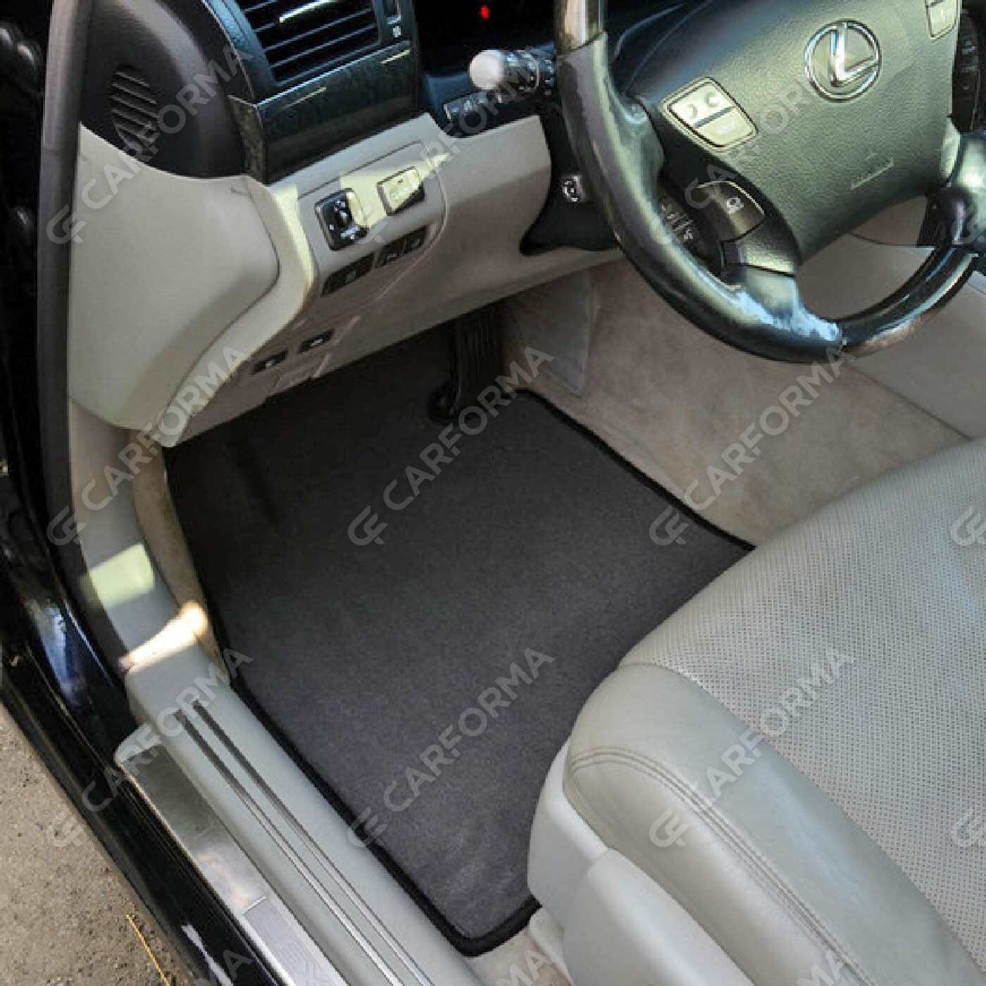 Ворсовые коврики на Lexus LS IV 2006&nbsp;-&nbsp;2017 в Ульяновске