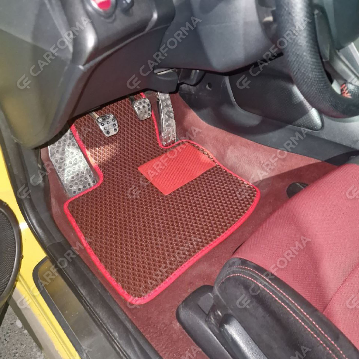 Ворсовые коврики на Honda Civic VIII 3d 2006&nbsp;-&nbsp;2011 в Ульяновске