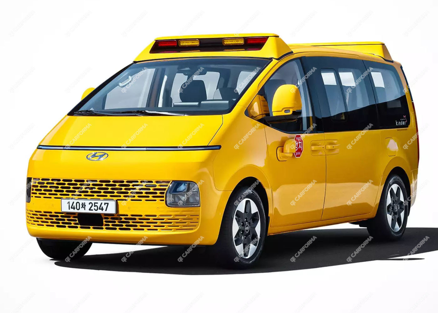 EVA коврики на Hyundai Staria 7 мест 2021 - 2025