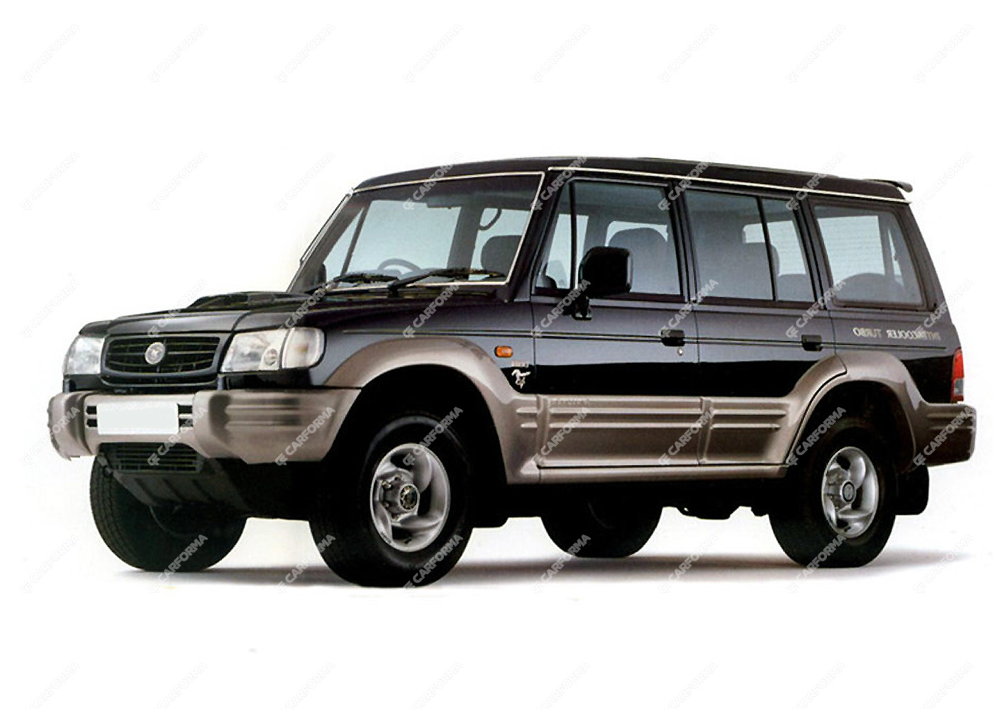 Ворсовые коврики на Hyundai Galloper II 1997 - 2003