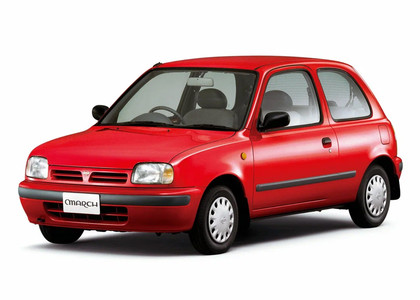 Ворсовые коврики на Nissan March (K11) 1992 - 2002 в Ульяновске