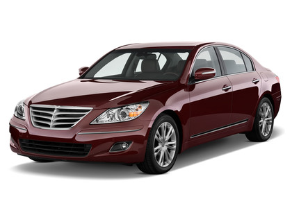 Ворсовые коврики на Hyundai Genesis I 2008 - 2014 в Ульяновске