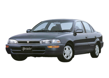 Ворсовые коврики на Toyota Sprinter (E10) 1991 - 2002 в Ульяновске