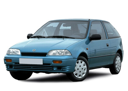 Ворсовые коврики на Suzuki Swift II Европа 1989 - 2004 в Ульяновске