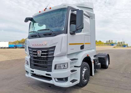 Ворсовые коврики на КамАЗ К5 узкая кабина 54902 2021 - 2025 в Ульяновске
