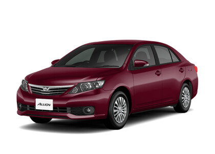 Ворсовые коврики на Toyota Allion II 2007 - 2021 в Ульяновске