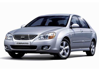 Ворсовые коврики на KIA Cerato I 2004 - 2008 в Ульяновске