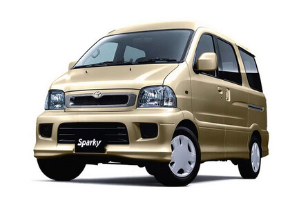 EVA коврики на Toyota Sparky 2000 - 2003 в Ульяновске