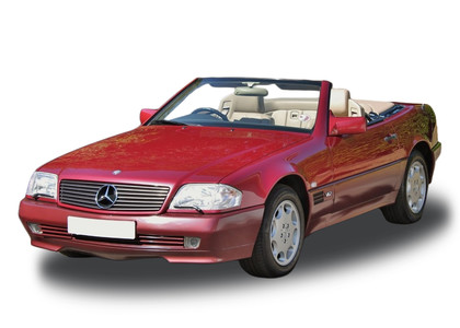 Ворсовые коврики на Mercedes SL (R129) 1989 - 2002 в Ульяновске