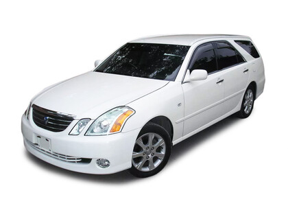 Ворсовые коврики на Toyota Mark II Wagon Blit 2002 - 2007 в Ульяновске