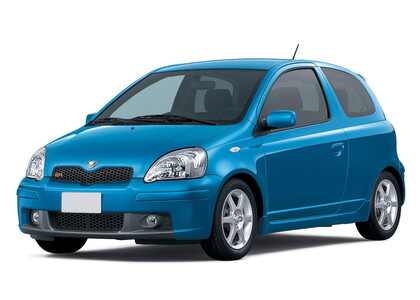 Ворсовые коврики на Toyota Vitz I 1998 - 2005 в Ульяновске