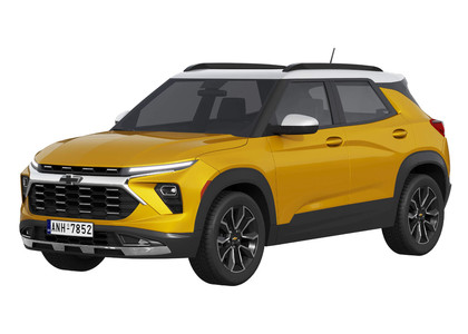 Ворсовые коврики на Chevrolet TrailBlazer III 2019 - 2025 в Ульяновске