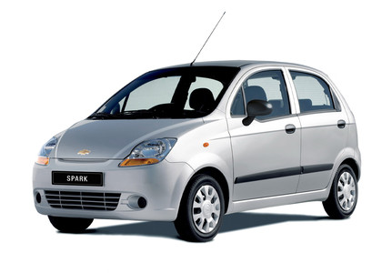 Ворсовые коврики на Chevrolet Spark II 2005 - 2010 в Ульяновске