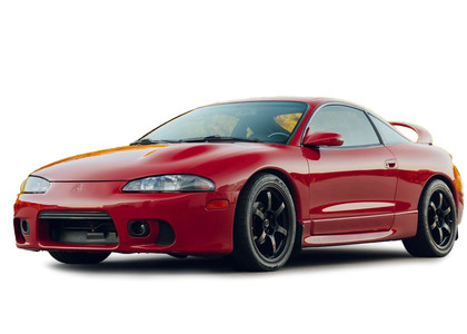 Ворсовые коврики на Mitsubishi Eclipse II 1994 - 1999 в Ульяновске