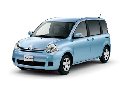 Ворсовые коврики на Toyota Sienta I 2003 - 2015 в Ульяновске