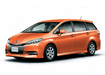 Ворсовые коврики на Toyota Wish II 2009 - 2017 в Ульяновске