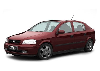 Ворсовые коврики на Opel Astra G 1998 - 2004 в Ульяновске